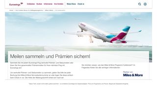 
                            7. So funktioniert's - Miles & More - Eurowings