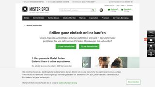 
                            7. So geht's: Brillen online kaufen | Mister Spex