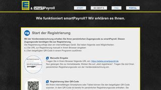
                            2. So geht´s - EDEKA smartPayroll - Portal