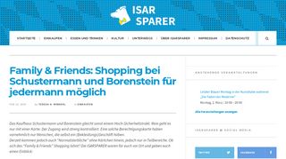 
                            5. So geht's rein: Schustermann und Borenstein - ISARSPARER