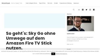 
                            9. So geht's: Sky Go ohne Umwege auf dem Amazon Fire TV Stick ...