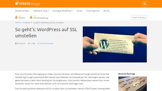 
                            7. So geht's: WordPress auf SSL umstellen | STRATO Blog