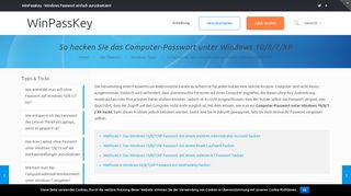 
                            3. So hacken Sie das Computer-Passwort unter Windows 10/8/7/XP ...