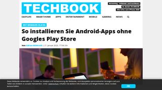 
                            11. So installieren Sie Android-Apps ohne Googles Play Store | TECHBOOK