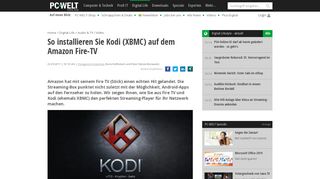
                            9. So installieren Sie Kodi (XBMC) auf dem Amazon Fire-TV - PC-WELT