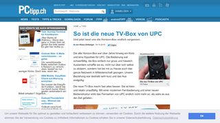 
                            11. So ist die neue TV-Box von UPC - PCtipp.ch