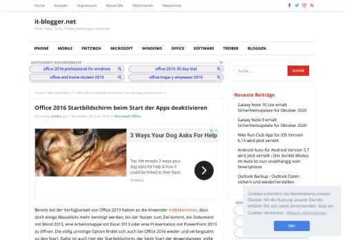 
                            12. So lässt sich das Office 2016 Startbildschirm deaktivieren - it-blogger.net