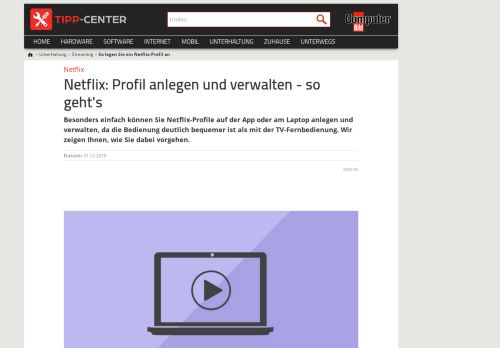 
                            11. So legen Sie ein Netflix-Profil an | TippCenter