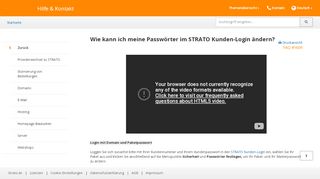 
                            5. So leicht ändern Sie Ihre Passwörter im STRATO Kunden-Login