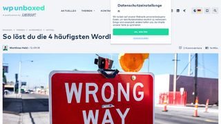 
                            9. So löst du die 4 häufigsten WordPress-Fehler « RAIDBOXES