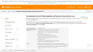 
                            6. So nehmen Sie ein Plesk-Update auf einem Linux-Server vor