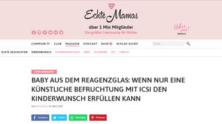 
                            8. „So nervenaufreibend war meine künstliche Befruchtung mit ICSI.“