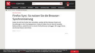 
                            12. So nutzen Sie Firefox Sync | TippCenter