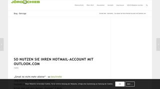
                            7. So nutzen Sie Ihren Hotmail-Account mit Outlook.com | schieb.de