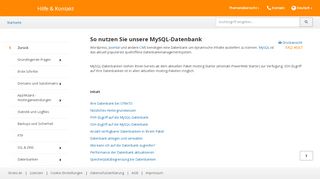 
                            1. So nutzen Sie unsere MySQL-Datenbank