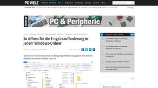 
                            9. So öffnen Sie die Eingabeaufforderung in jedem Windows-Ordner ...