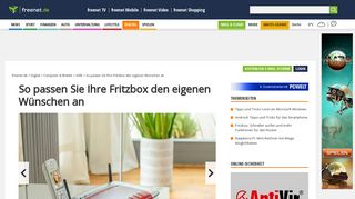 
                            10. So passen Sie Ihre Fritzbox den eigenen Wünschen an - Freenet.de