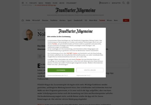 
                            9. So ruiniert Nokia die Withings-App - FAZ