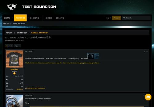 
                            7. so... same problem... i can't download 3.0 | TEST Squadron ...