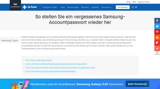 
                            13. So stellen Sie ein vergessenes Samsung-Accountpasswort wieder her ...