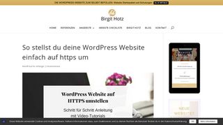 
                            9. So stellst du deine WordPress Website einfach auf https um - Birgit Hotz