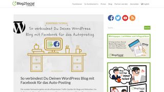 
                            8. So verbindest Du Deinen WordPress Blog mit Facebook ... - Blog2Social