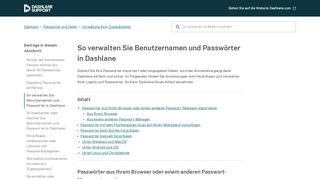 
                            11. So verwalten Sie Benutzernamen und Passwörter in Dashlane ...