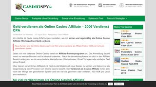 
                            12. So viel Geld kannst du als Online Casino Affiliate verdienen ...