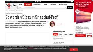 
                            7. So werden Sie zum Snapchat-Profi - COMPUTER BILD