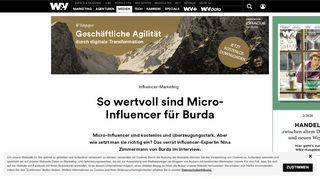 
                            11. So wertvoll sind Micro-Influencer | W&V