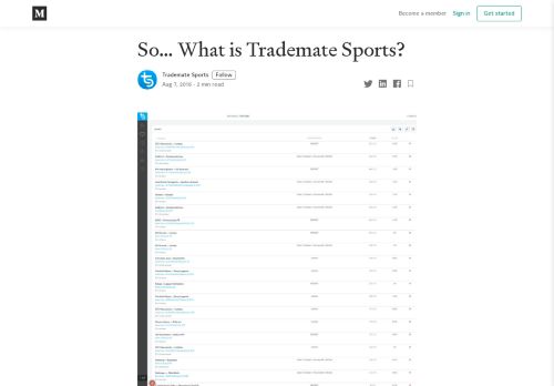 
                            9. So… What is Trademate Sports? – Trademate Sports – Medium