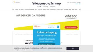 
                            11. So will sich Weight Watchers aus der Krise befreien - Wirtschaft ...