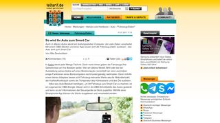 
                            12. So wird Ihr Auto zum Smart Car - teltarif.de News