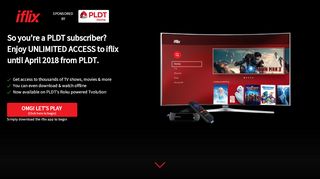 
                            3. So you're a PLDT subscriber? Enjoy UNLIMITED ACCESS to iflix until ...