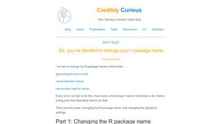 
                            12. So, you've decided to change your r package name | Credibly Curious