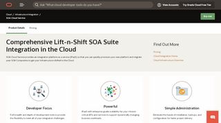 
                            4. SOA Suite Service | Oracle Cloud