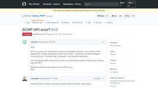 
                            7. SOAP API error? · Issue #15 · Inchoo/Inchoo_PHP7 · GitHub