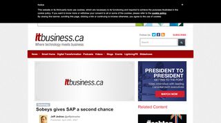 
                            8. Sobeys gives SAP a second chance | IT Business
