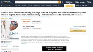 
                            9. Sobotta Atlas of Human Anatomy, Package, 15th ed ... - Amazon.com