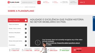 
                            6. Sobre a Plano&Plano | Plano&Plano