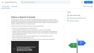 
                            8. Sobre o Search Console - Ajuda do Search Console - Google Support