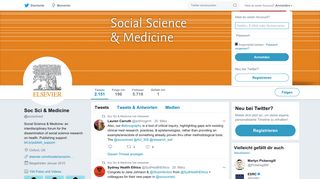 
                            7. Soc Sci & Medicine (@socscimed) | Twitter