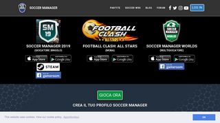 
                            4. Soccer Manager - Gioco manageriale di calcio gratis