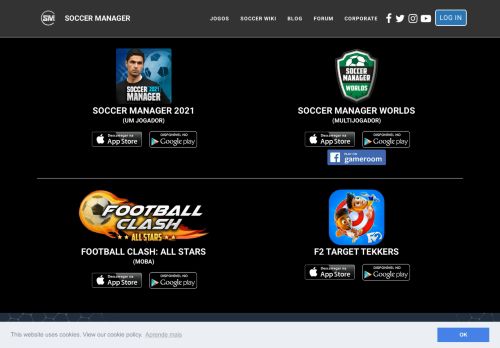
                            5. Soccer Manager - Jogo gratuito de Treinador de Futebol