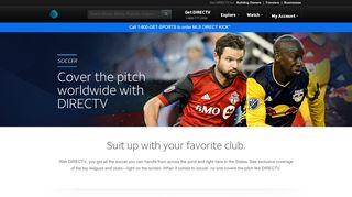 
                            5. Soccer on TV - MLS Direct Kick & Fox Soccer Plus - DIRECTV