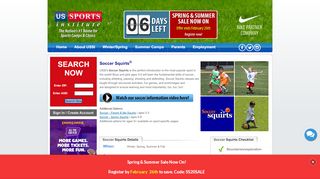 
                            12. Soccer Squirts - US Sports Institute