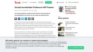 
                            8. Sociaal secretariaten Partena en HDP fuseren - Bedrijven - Trends
