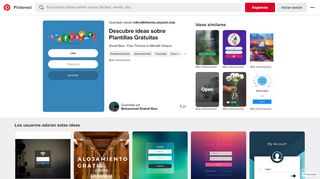 
                            9. Social Blue | Blue | Templates, Mobile design, App design - Pinterest