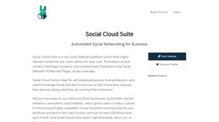 
                            2. Social Cloud Suite: Automated Social Networking for ...