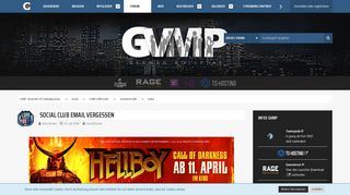 
                            4. Social Club Email vergessen - Gelöst - GVMP - Deutscher GTA 5 ...